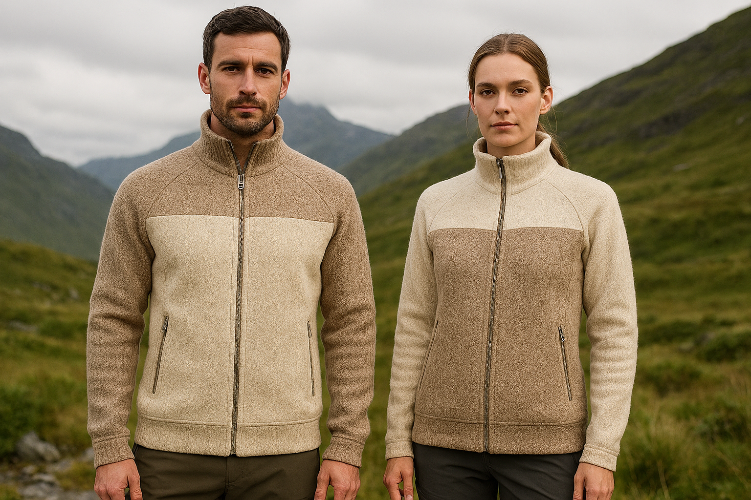 Jacke WildCotton Zipper (unisex)